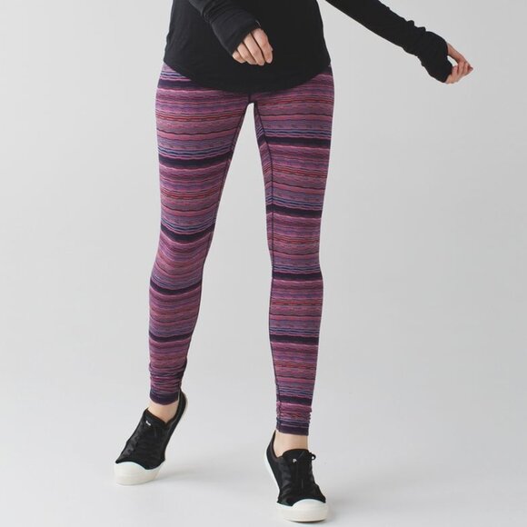 Lululemon Women's Wunder Under Pant Leggings - Pink - Picture 1 of 8